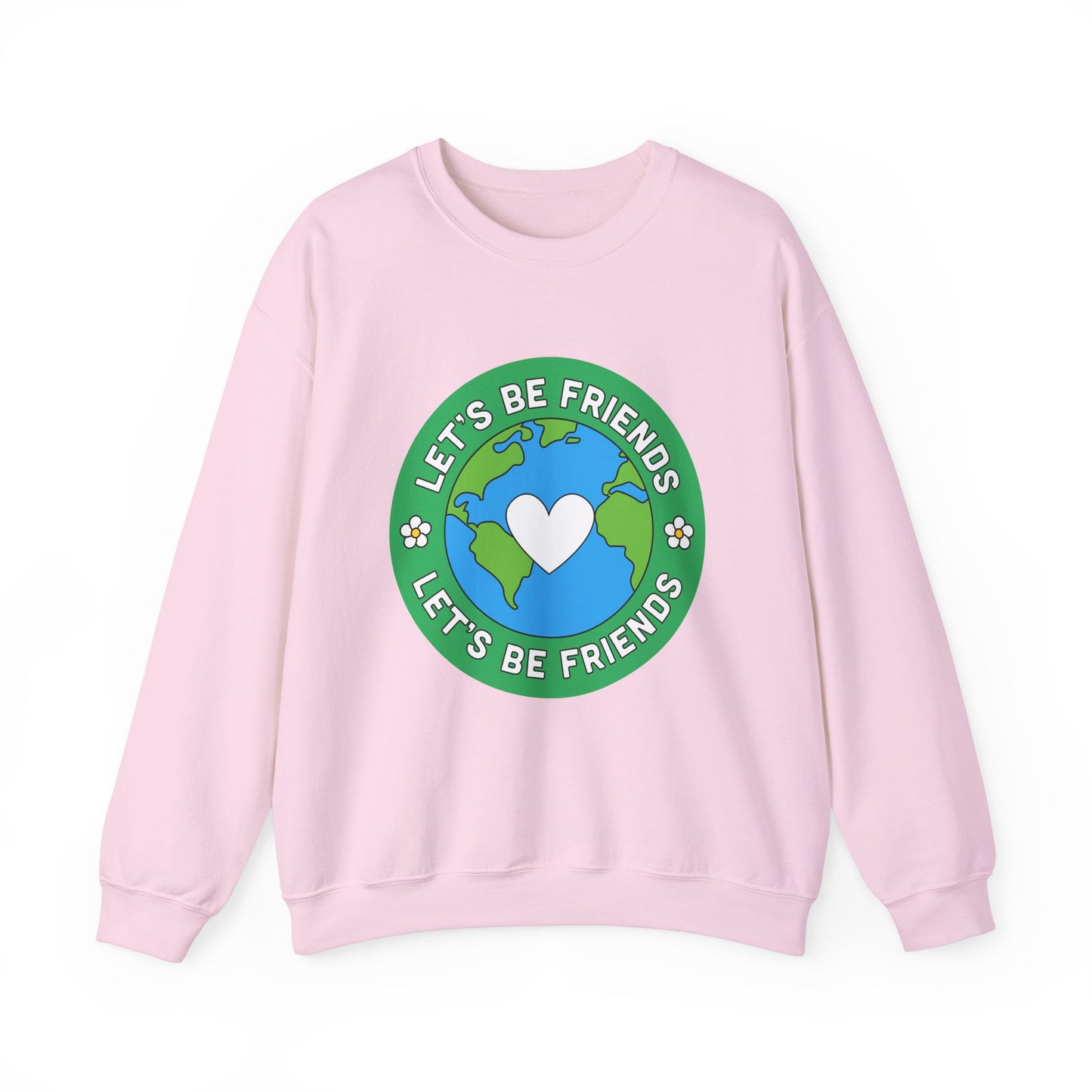 Let's Be Friends Crewneck Sweatshirt