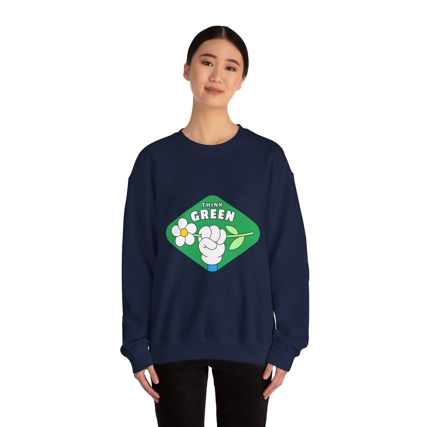 Think Green Crewneck Sweatshirt