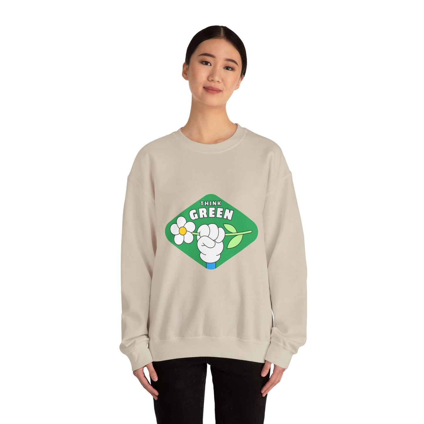 Think Green Crewneck Sweatshirt