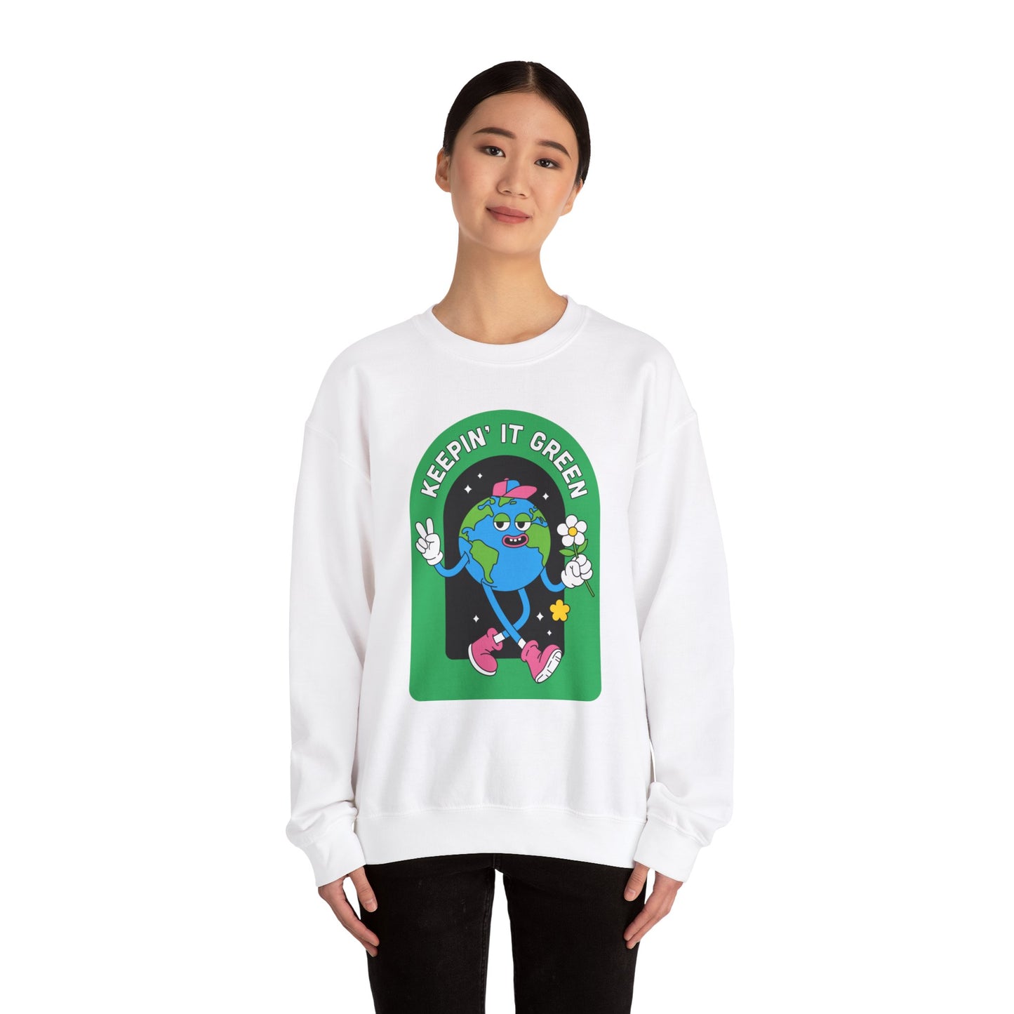 Keepin' It Green Crewneck Sweatshirt