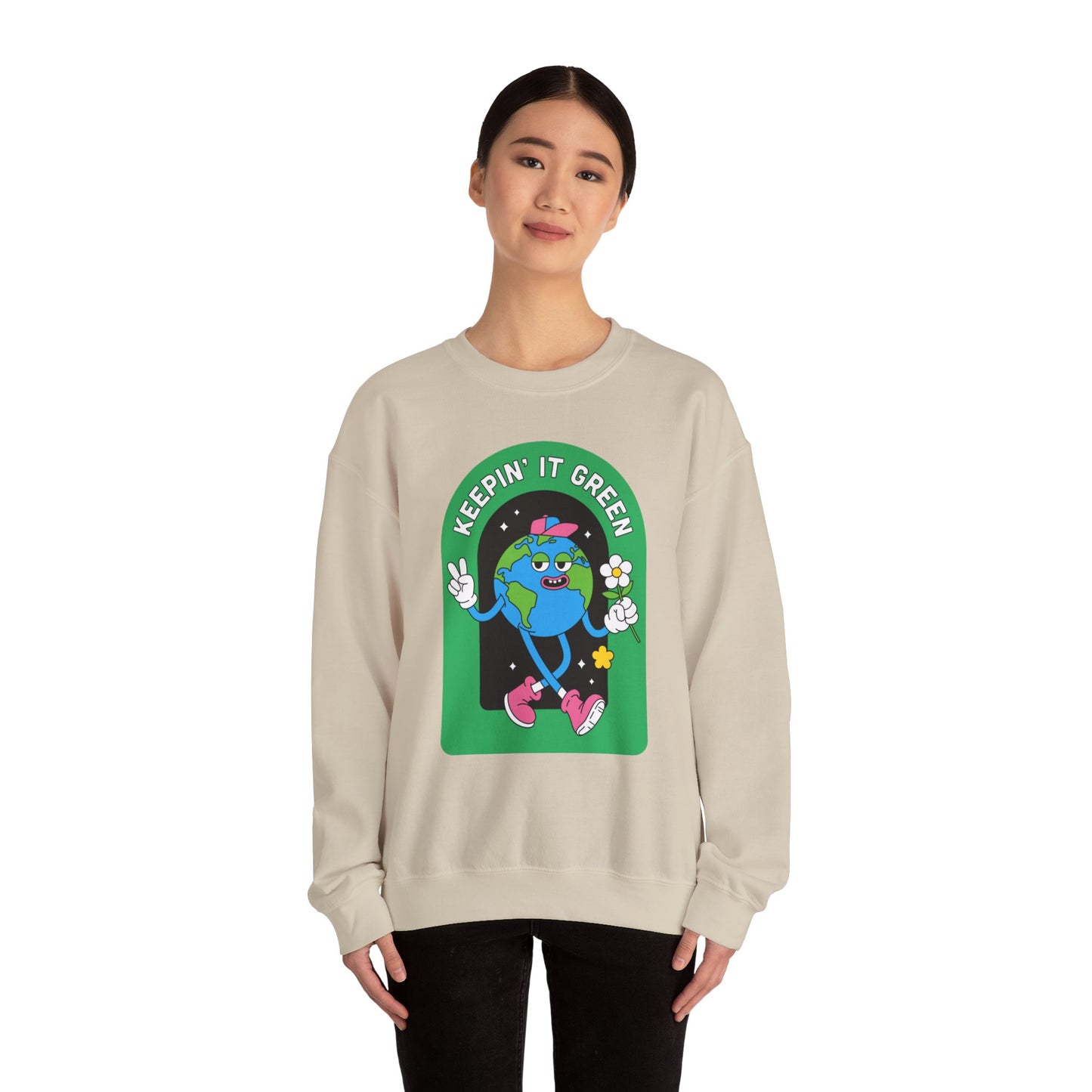 Keepin' It Green Crewneck Sweatshirt