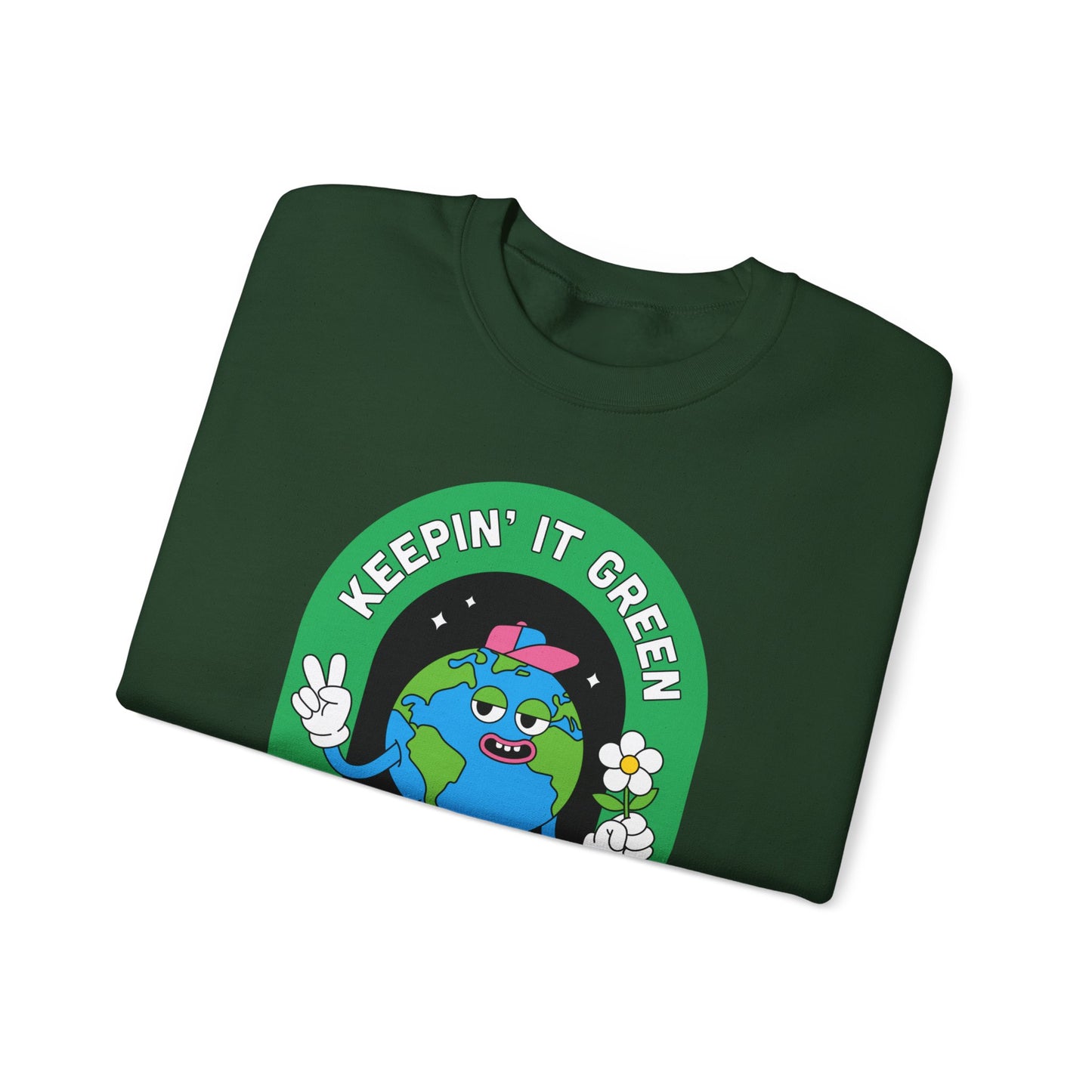 Keepin' It Green Crewneck Sweatshirt