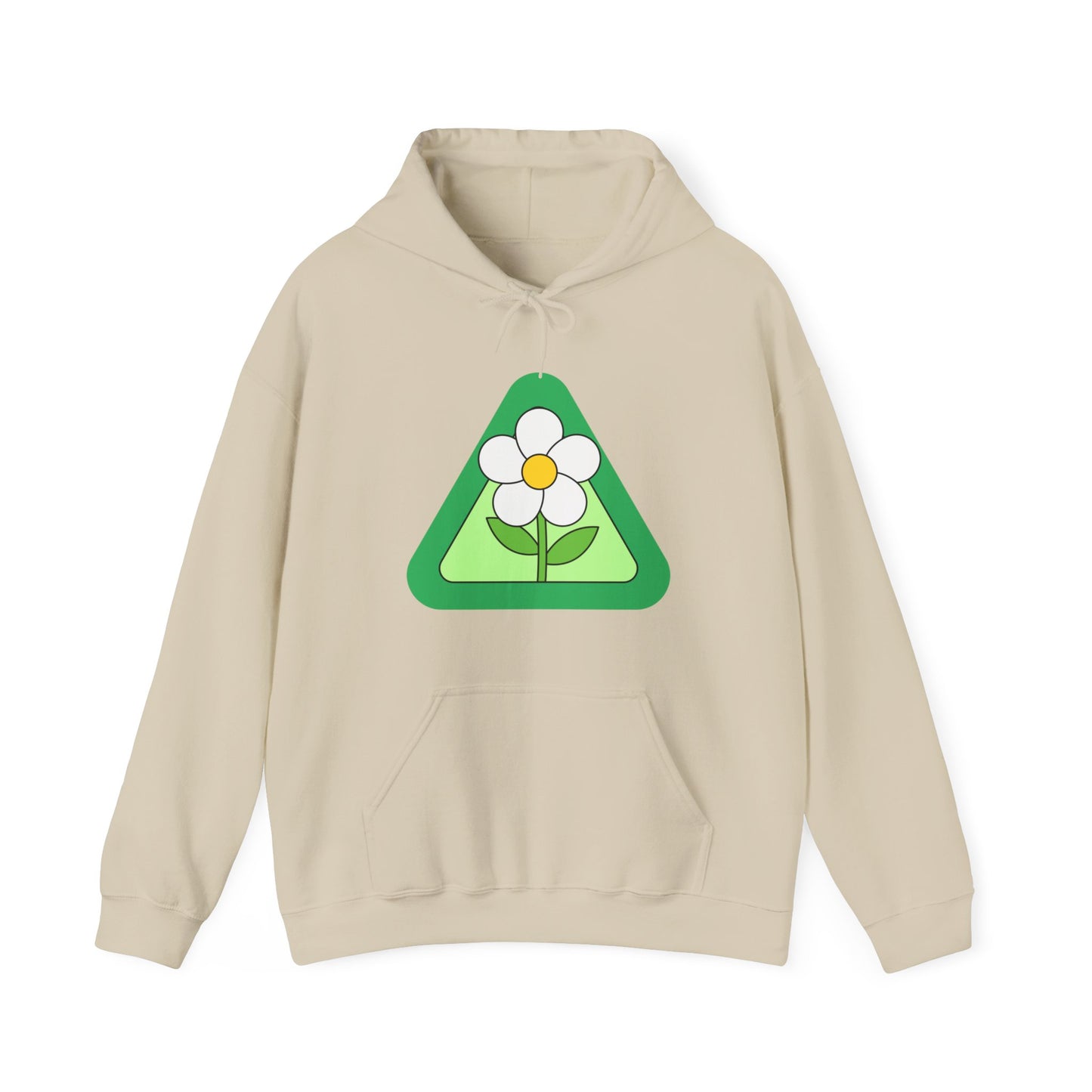 Daisy Flower Hooded Sweatshirt