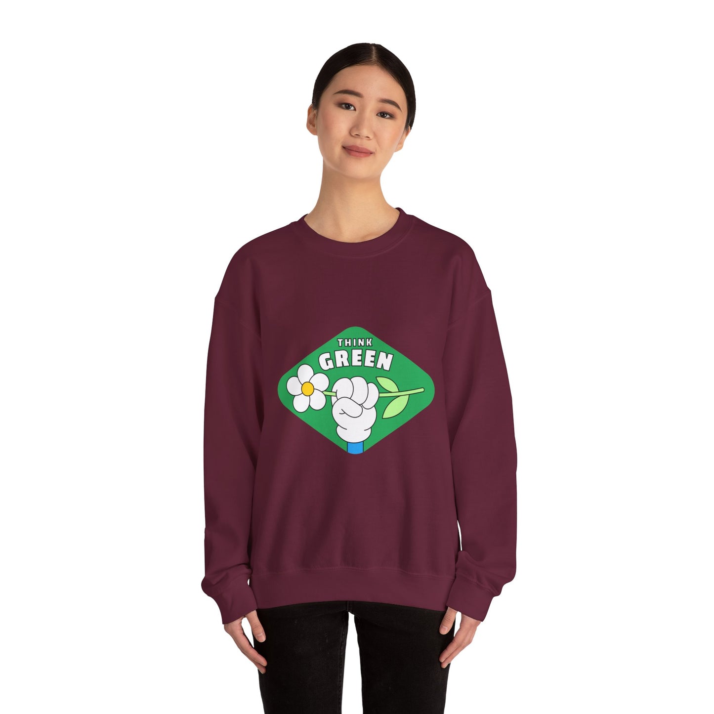 Think Green Crewneck Sweatshirt