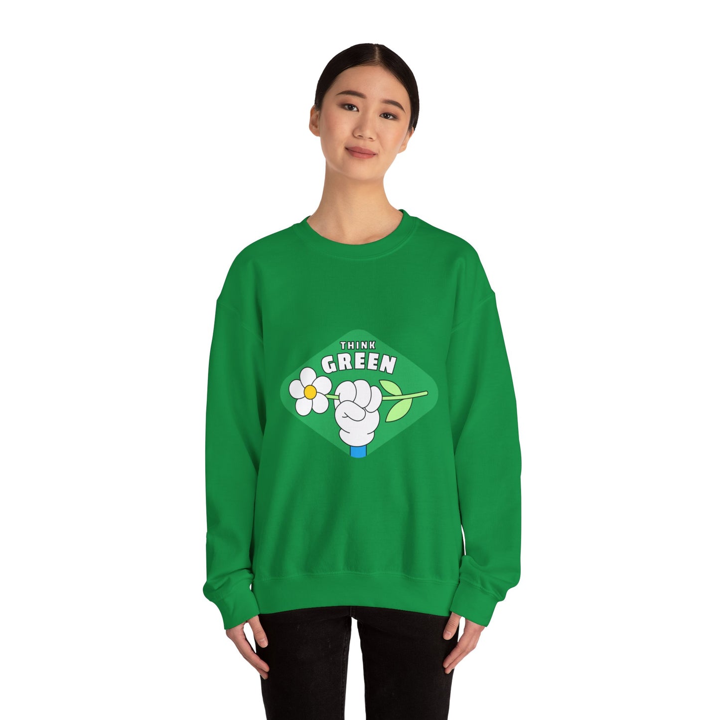 Think Green Crewneck Sweatshirt