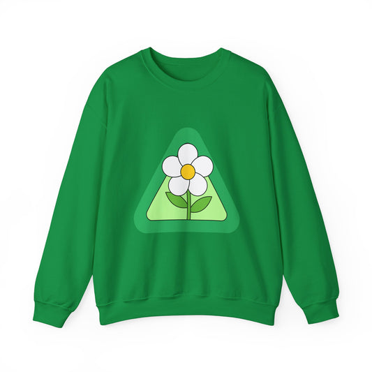 Daisy Flower Crewneck Sweatshirt