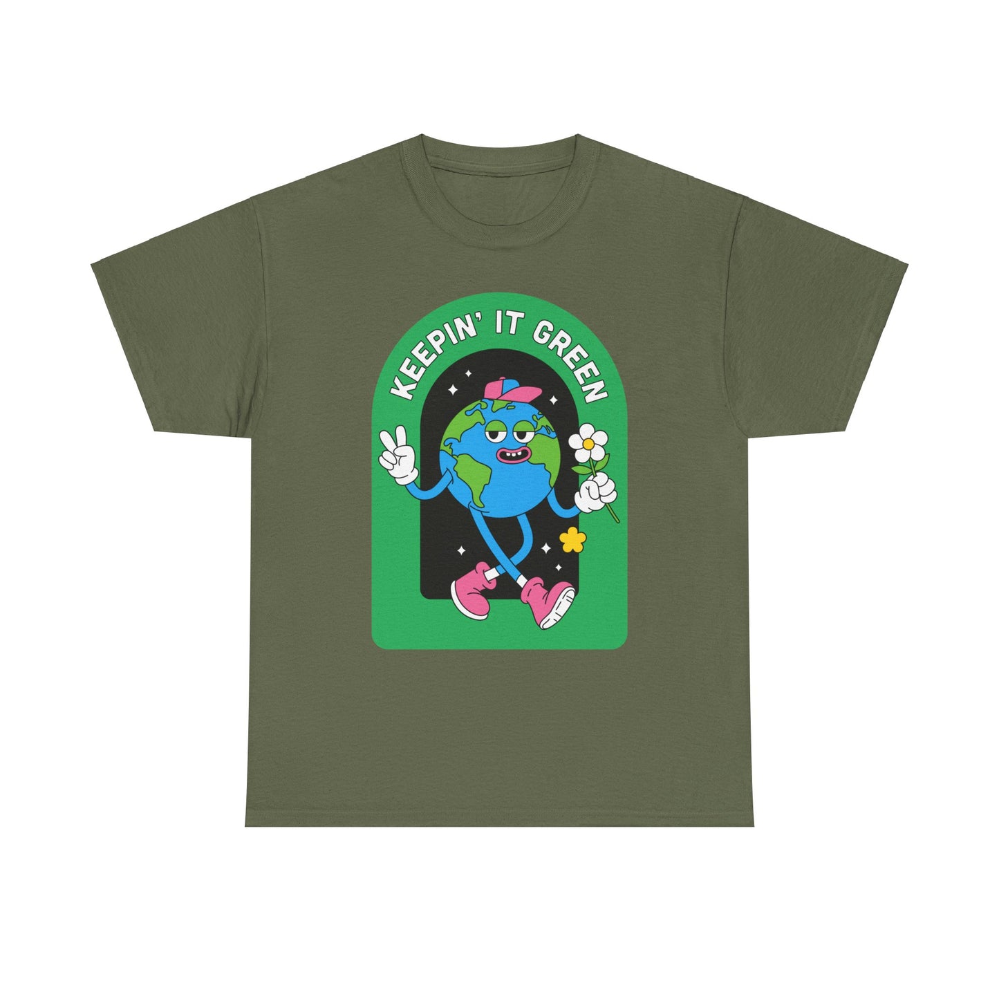 Keepin' It Green Heavy Cotton Tee