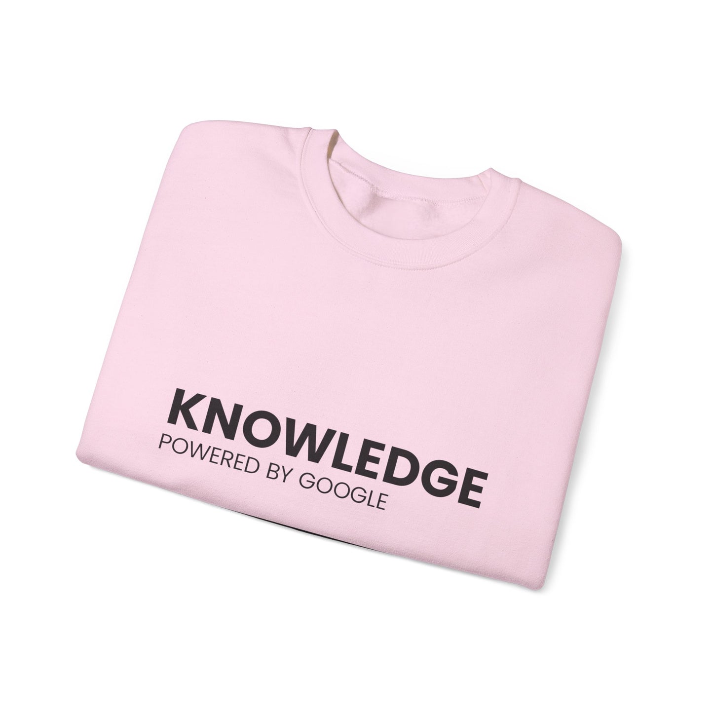 "Knowledge, Powered by Google" Crewneck Sweatshirt