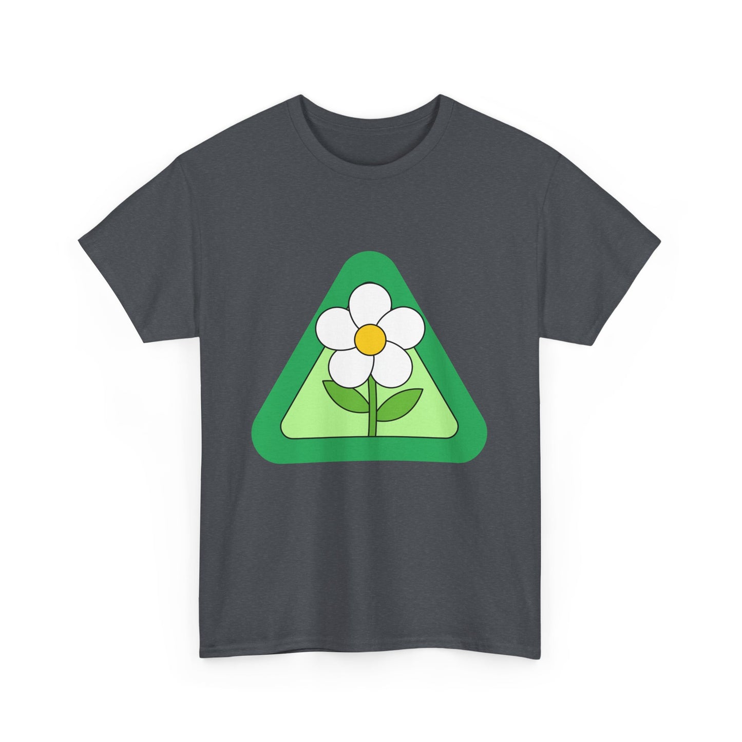 Daisy Flower Heavy Cotton Tee