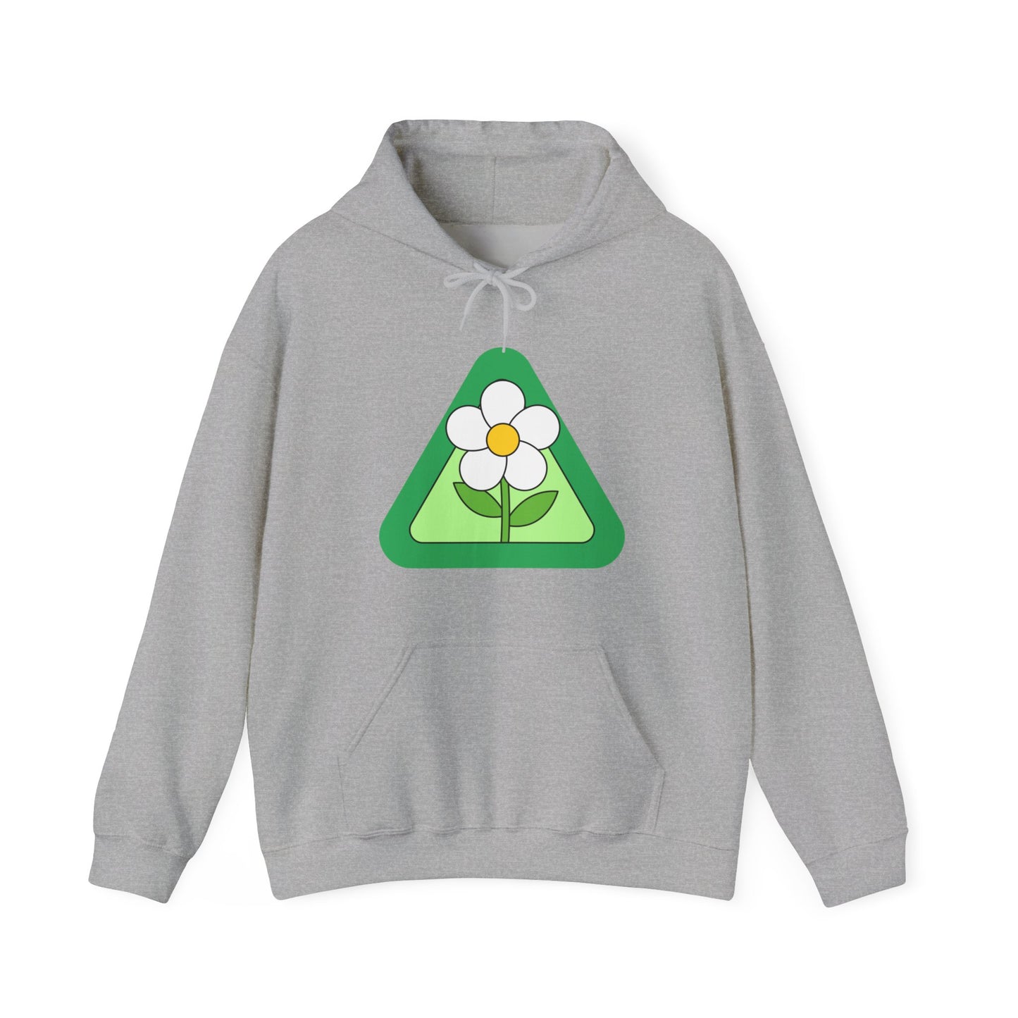 Daisy Flower Hooded Sweatshirt