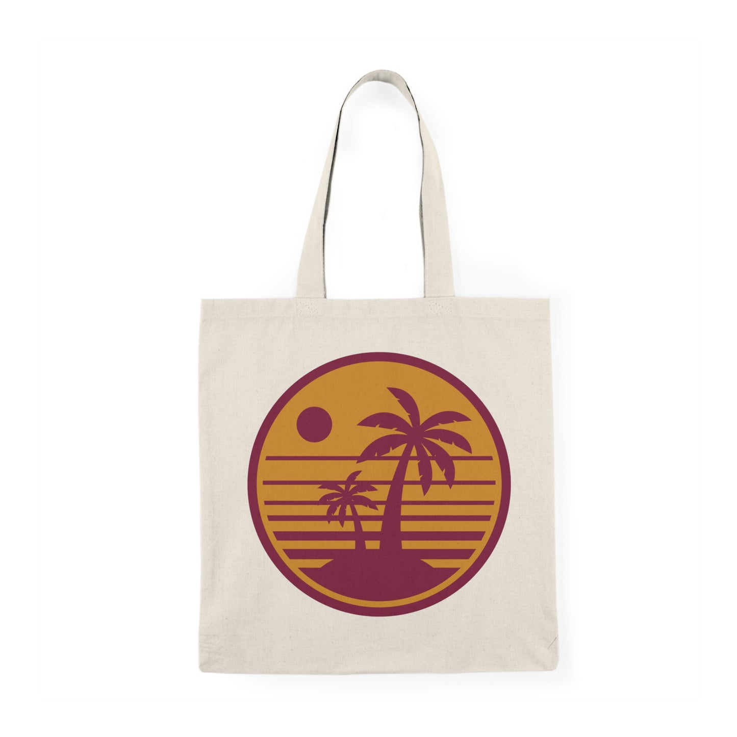 Sunset Natural Tote Bag