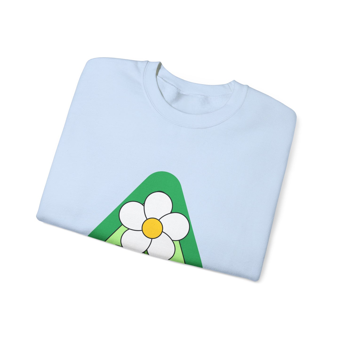 Daisy Flower Crewneck Sweatshirt