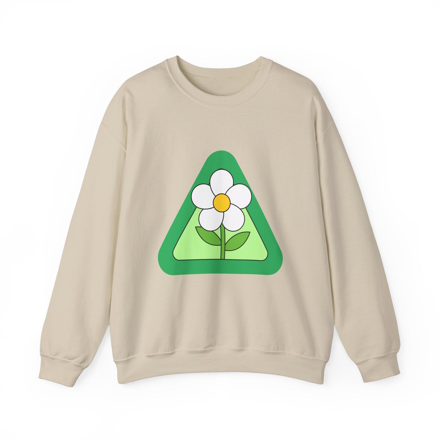 Daisy Flower Crewneck Sweatshirt