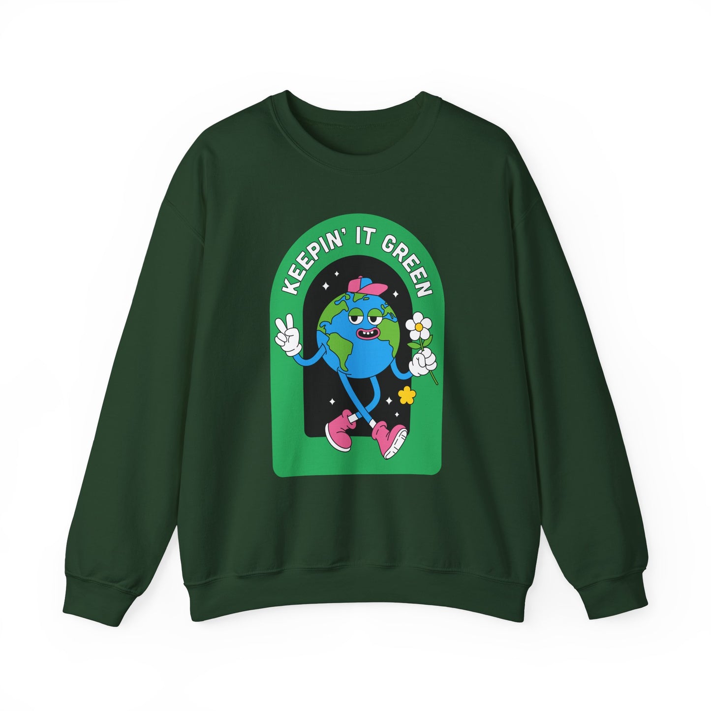 Keepin' It Green Crewneck Sweatshirt