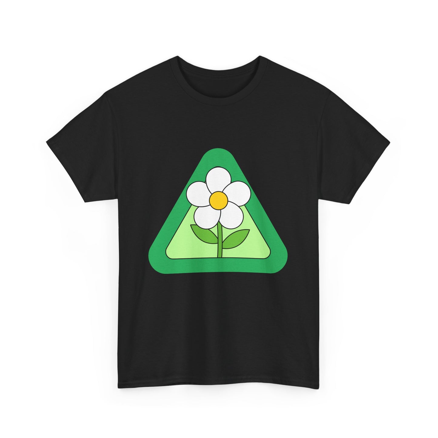 Daisy Flower Heavy Cotton Tee