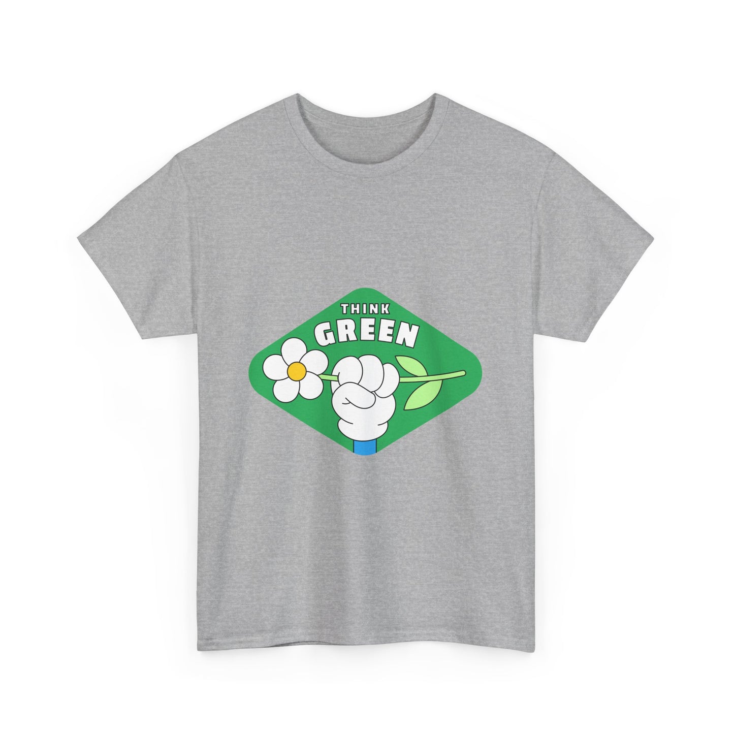 Think Green Heavy Cotton Tee