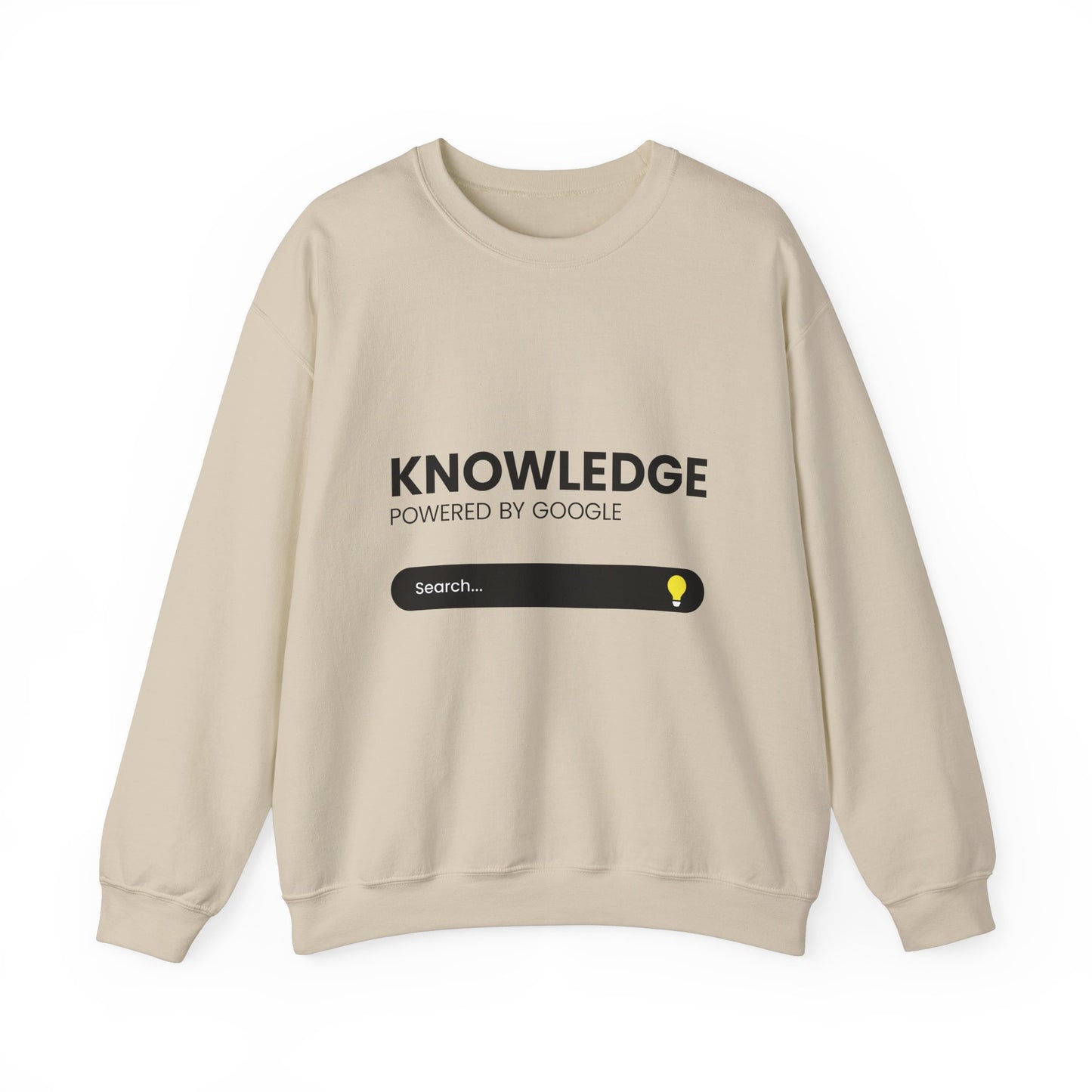 "Knowledge, Powered by Google" Crewneck Sweatshirt