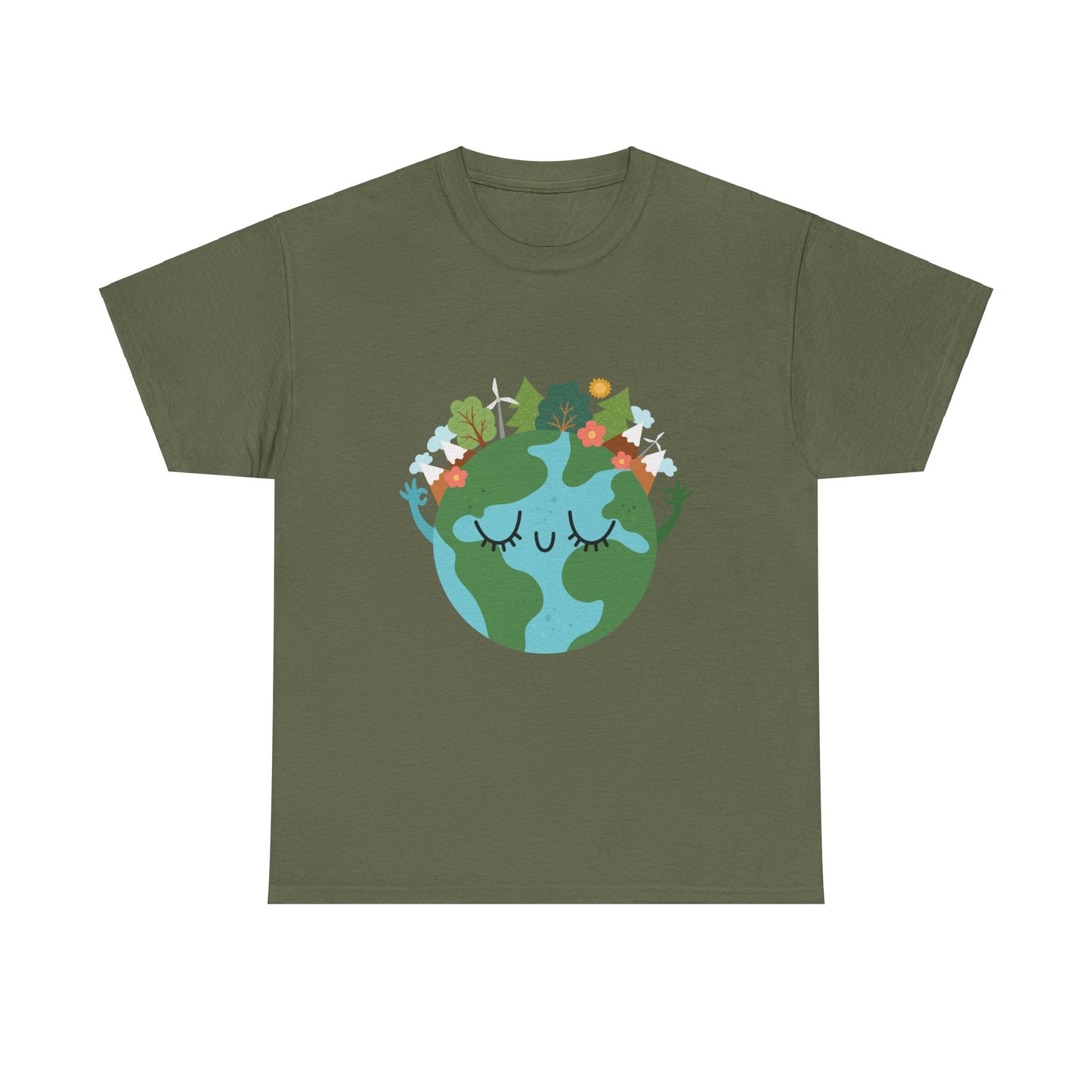 Earth Heavy Cotton Tee