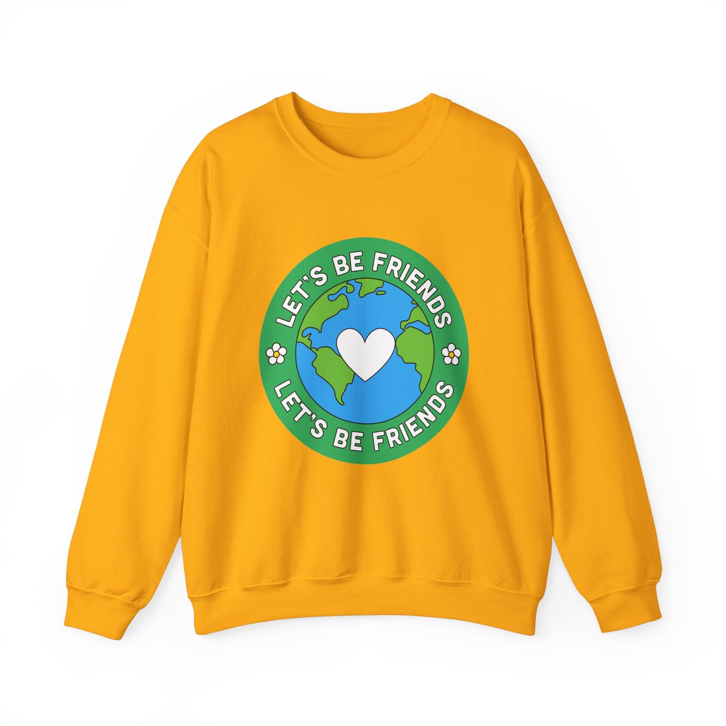 Let's Be Friends Crewneck Sweatshirt