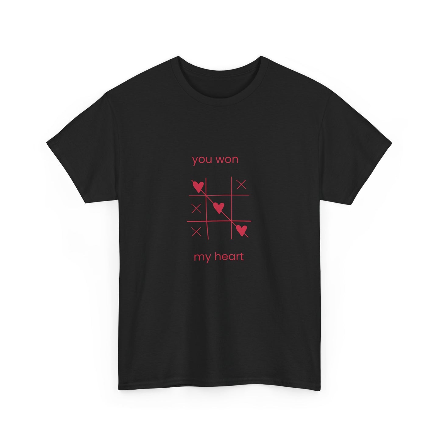 "You Won My Heart" Heavy Cotton Tee