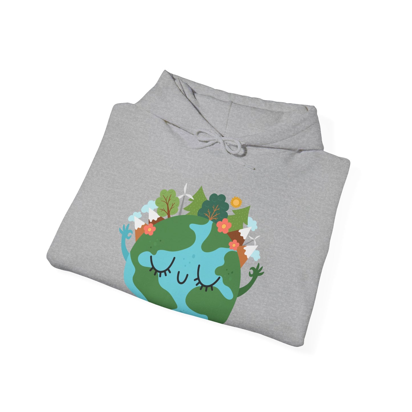 Earth Hooded Sweatshirt