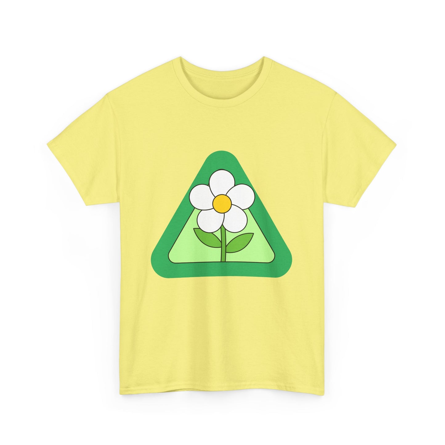 Daisy Flower Heavy Cotton Tee