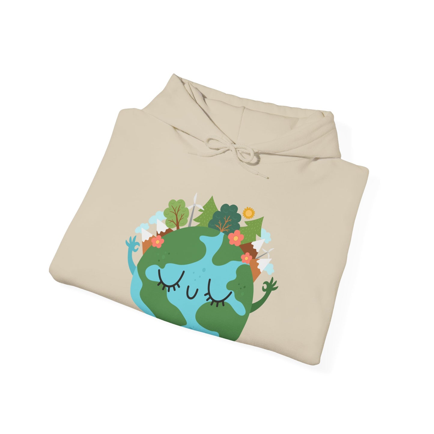 Earth Hooded Sweatshirt