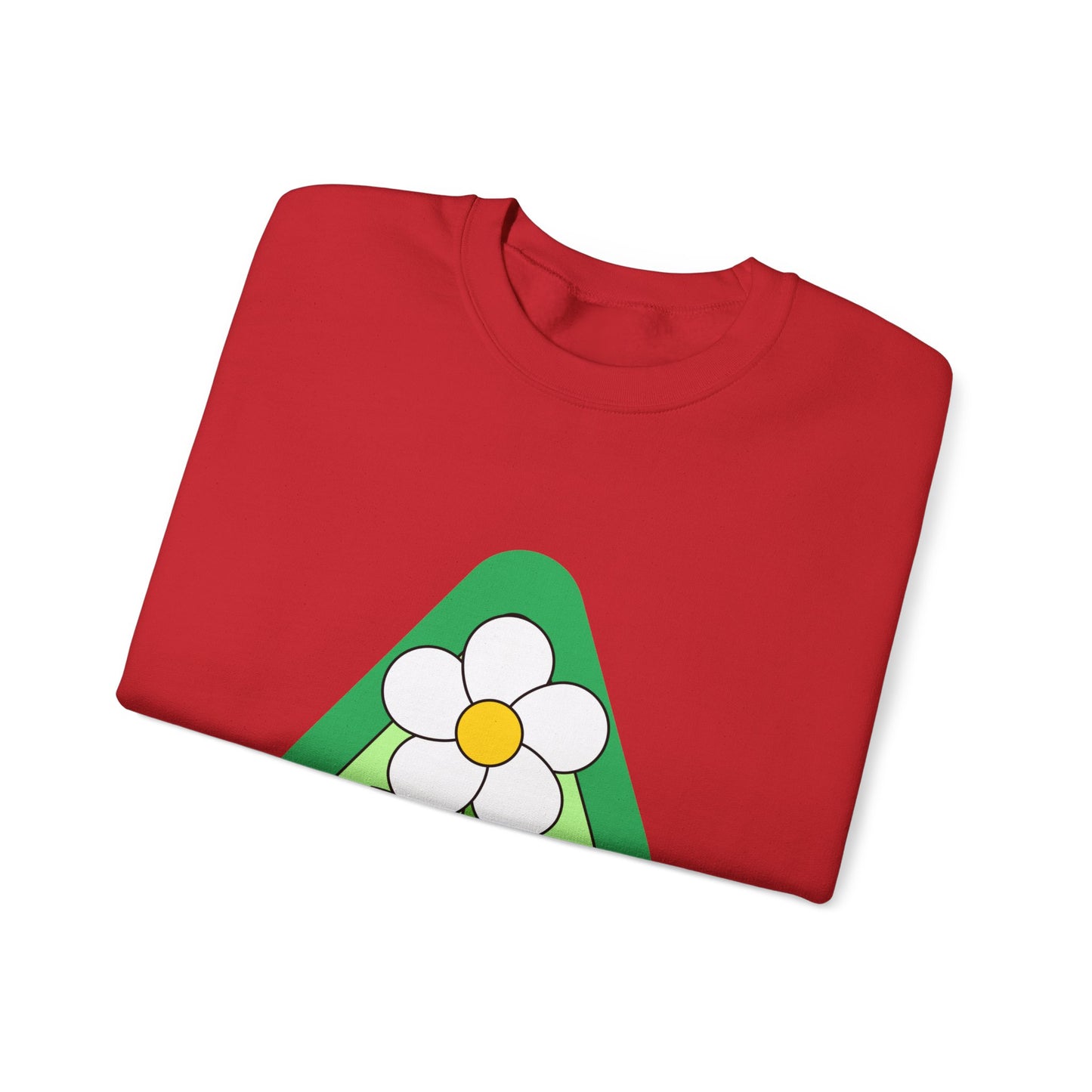 Daisy Flower Crewneck Sweatshirt