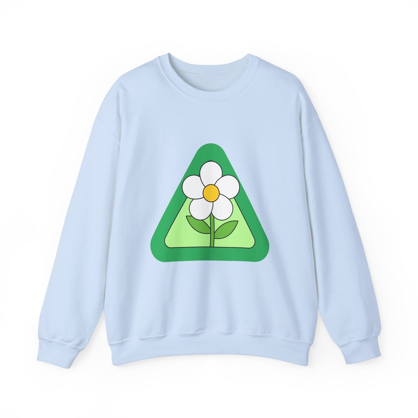 Daisy Flower Crewneck Sweatshirt