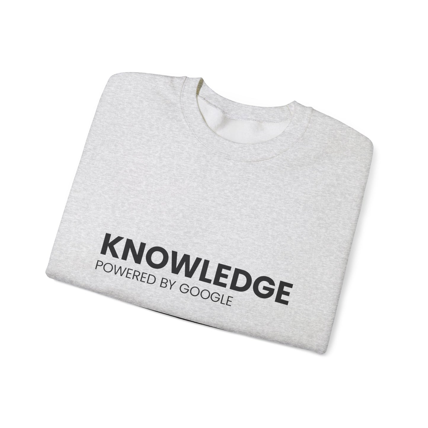 "Knowledge, Powered by Google" Crewneck Sweatshirt