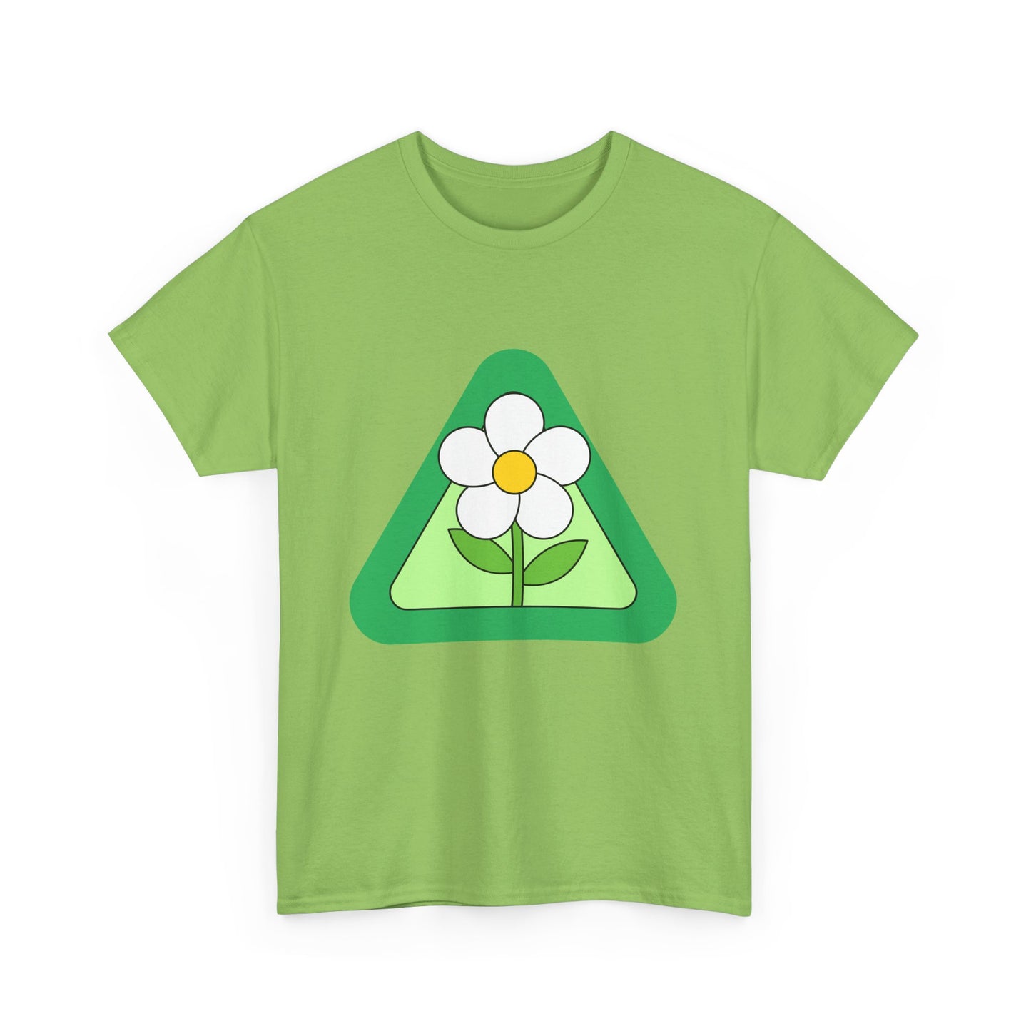 Daisy Flower Heavy Cotton Tee