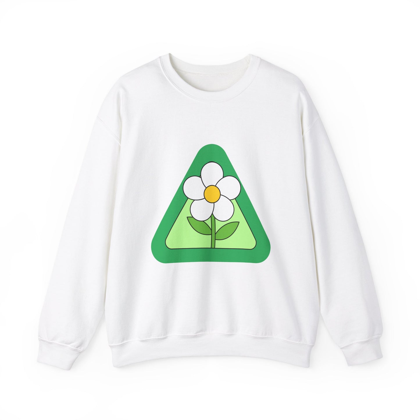 Daisy Flower Crewneck Sweatshirt