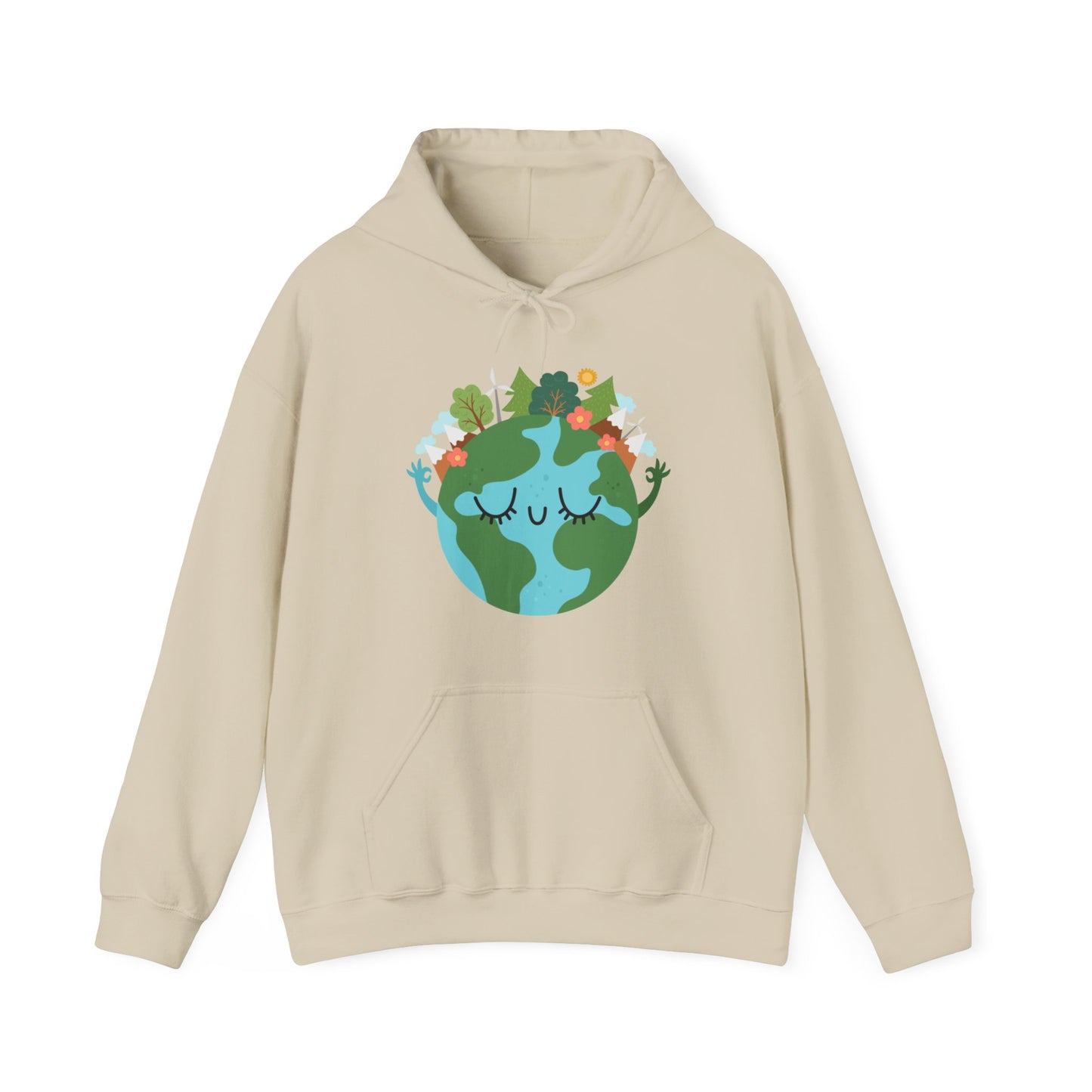 Earth Hooded Sweatshirt