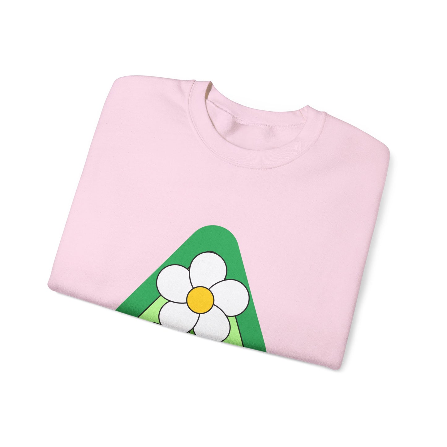 Daisy Flower Crewneck Sweatshirt