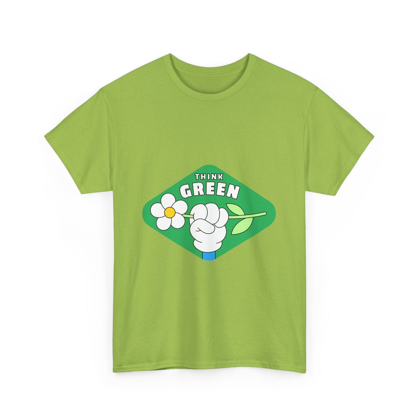 Think Green Heavy Cotton Tee