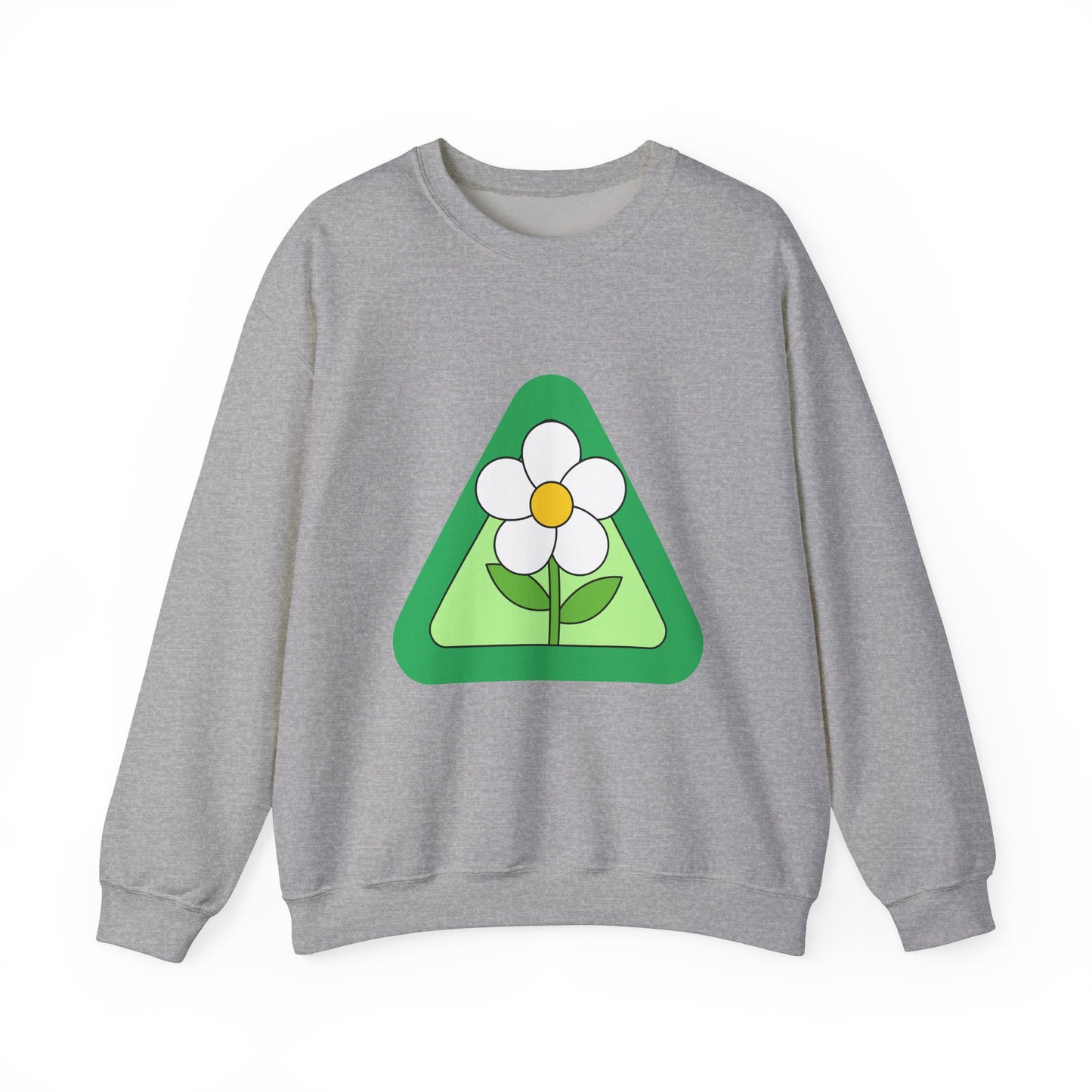 Daisy Flower Crewneck Sweatshirt