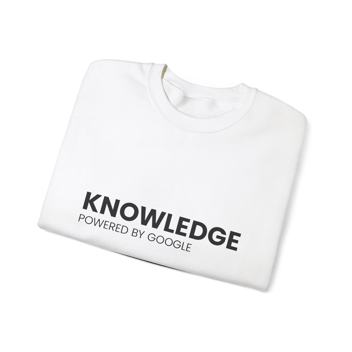 "Knowledge, Powered by Google" Crewneck Sweatshirt