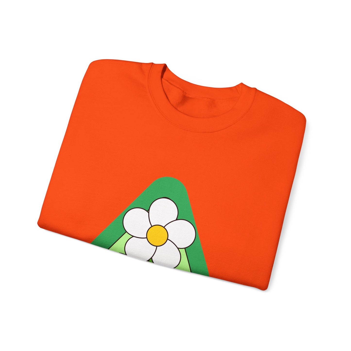 Daisy Flower Crewneck Sweatshirt