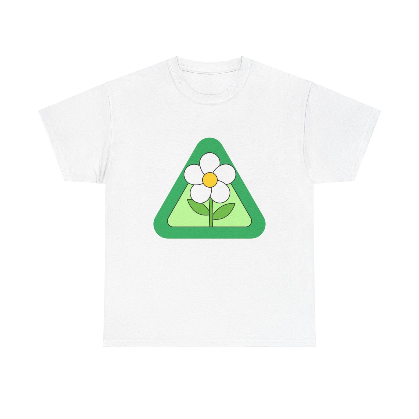 Daisy Flower Heavy Cotton Tee