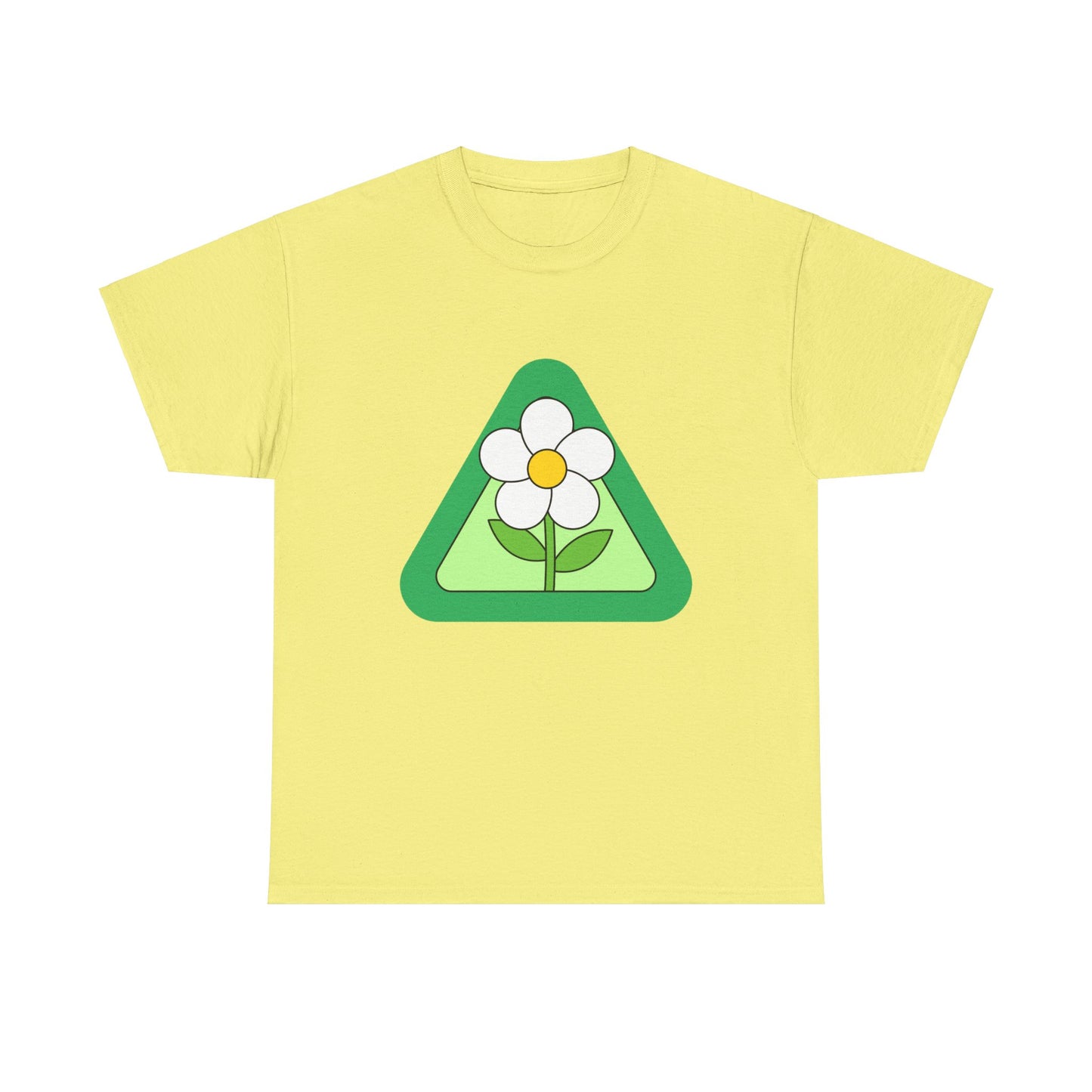 Daisy Flower Heavy Cotton Tee