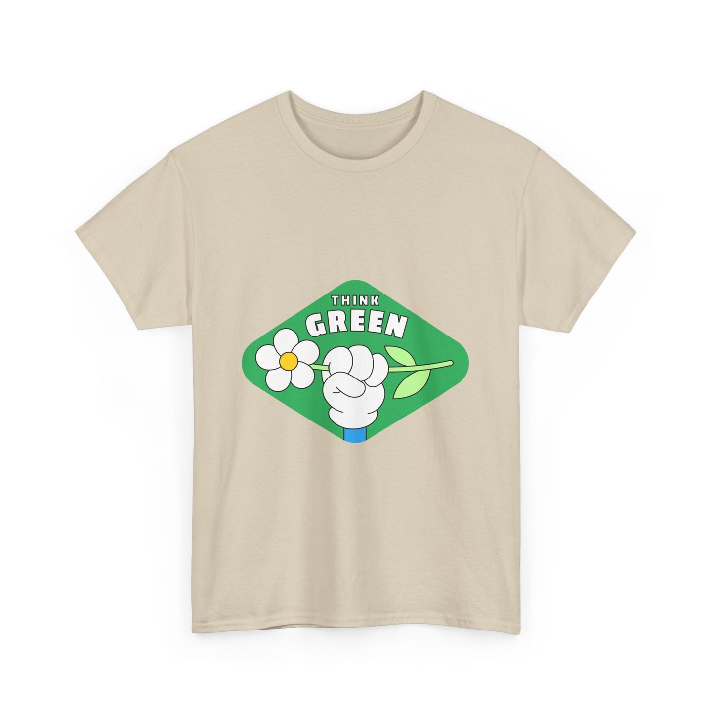 Think Green Heavy Cotton Tee