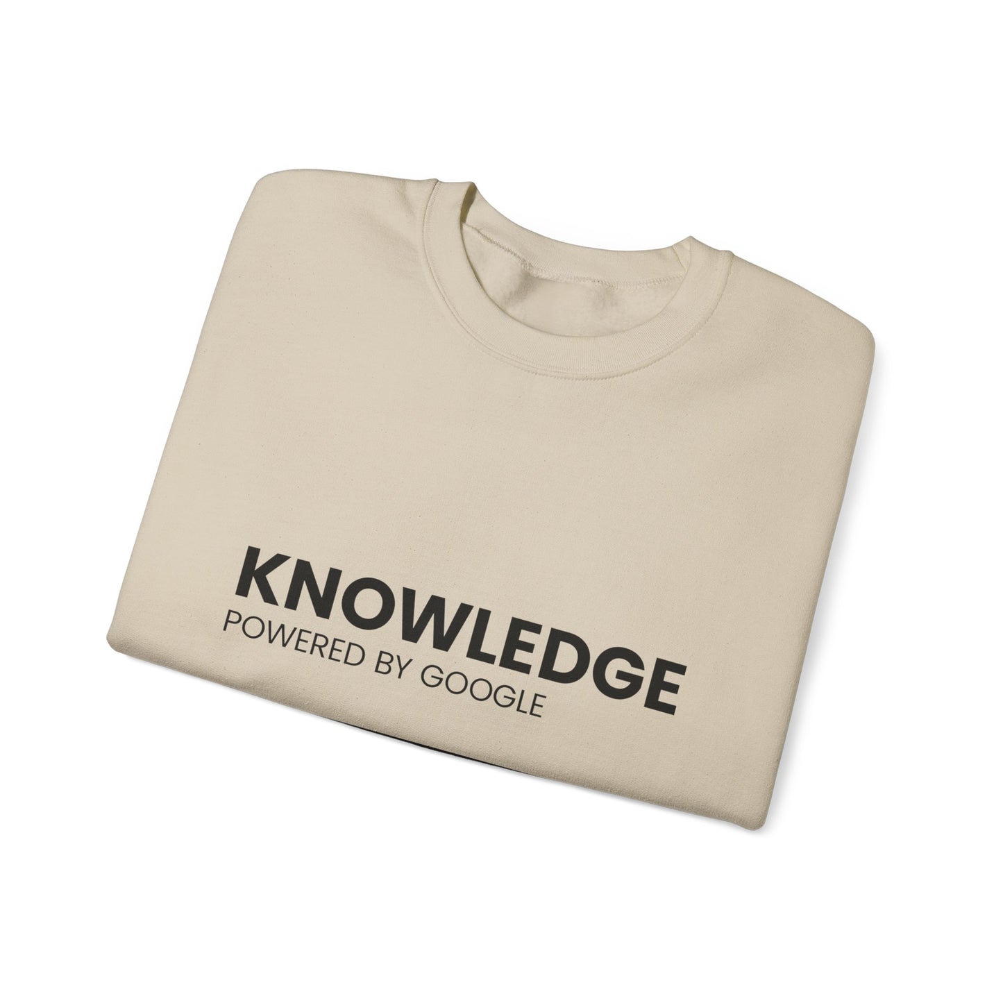 "Knowledge, Powered by Google" Crewneck Sweatshirt