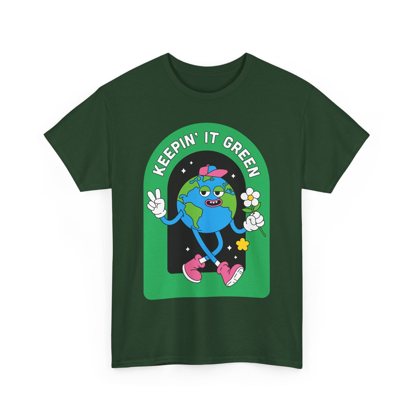 Keepin' It Green Heavy Cotton Tee