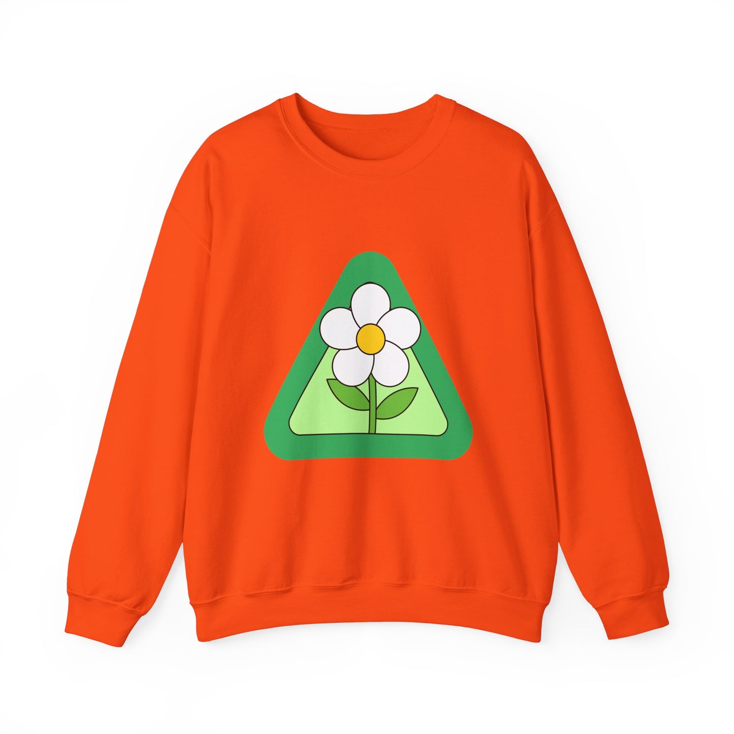 Daisy Flower Crewneck Sweatshirt