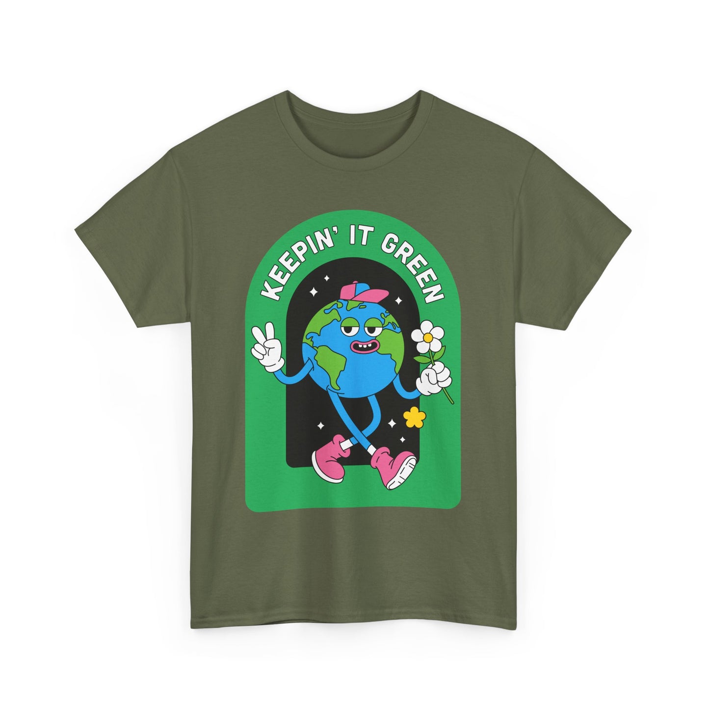 Keepin' It Green Heavy Cotton Tee