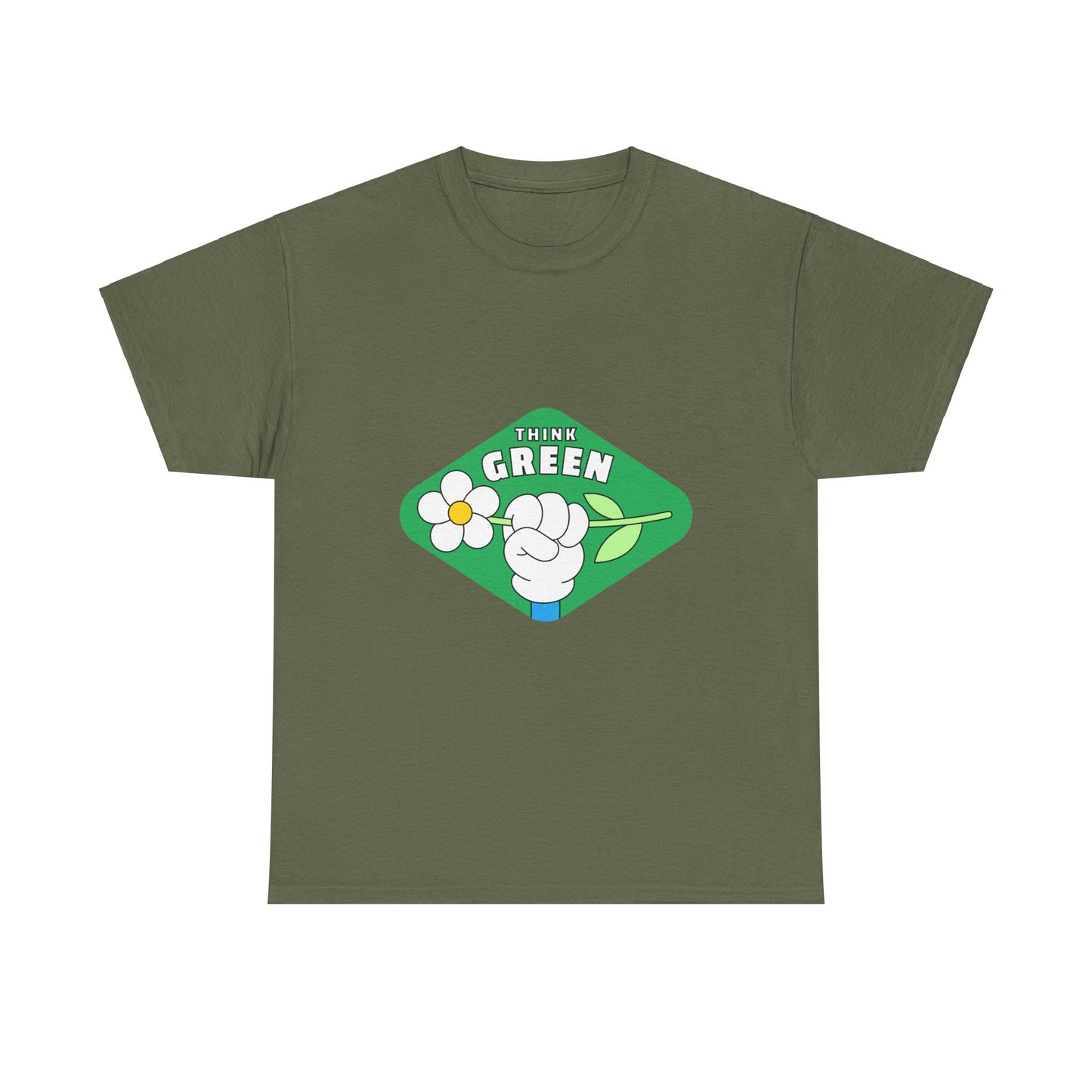 Think Green Heavy Cotton Tee