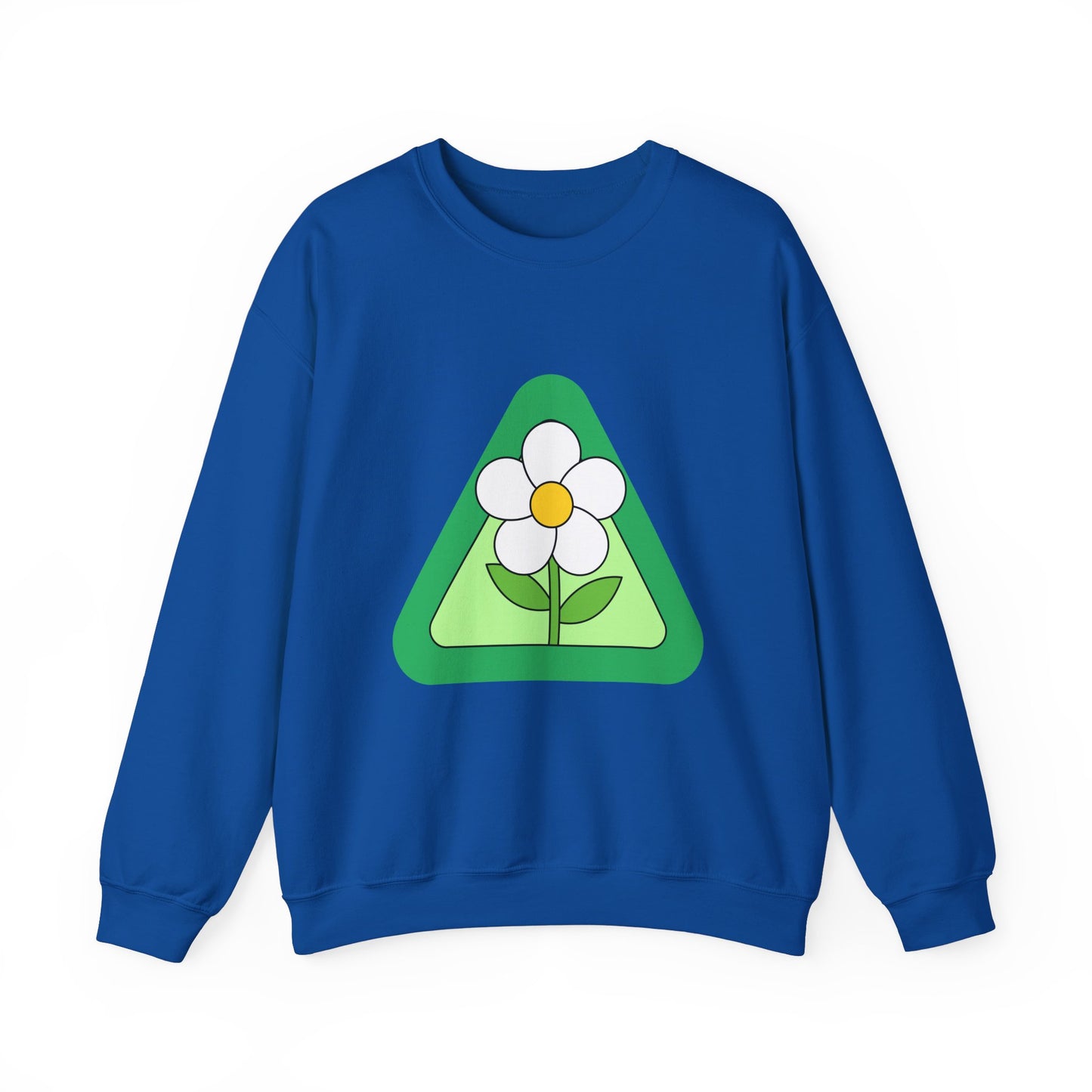 Daisy Flower Crewneck Sweatshirt