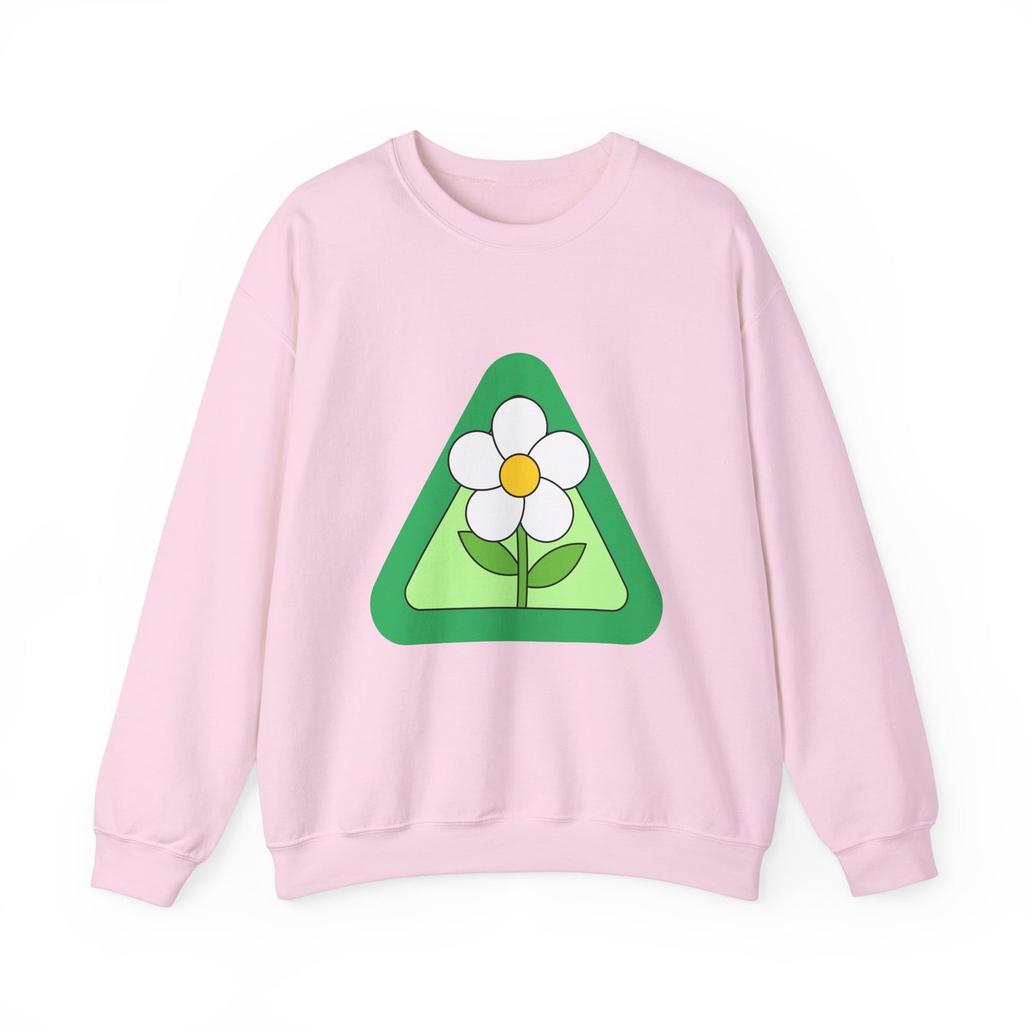 Daisy Flower Crewneck Sweatshirt