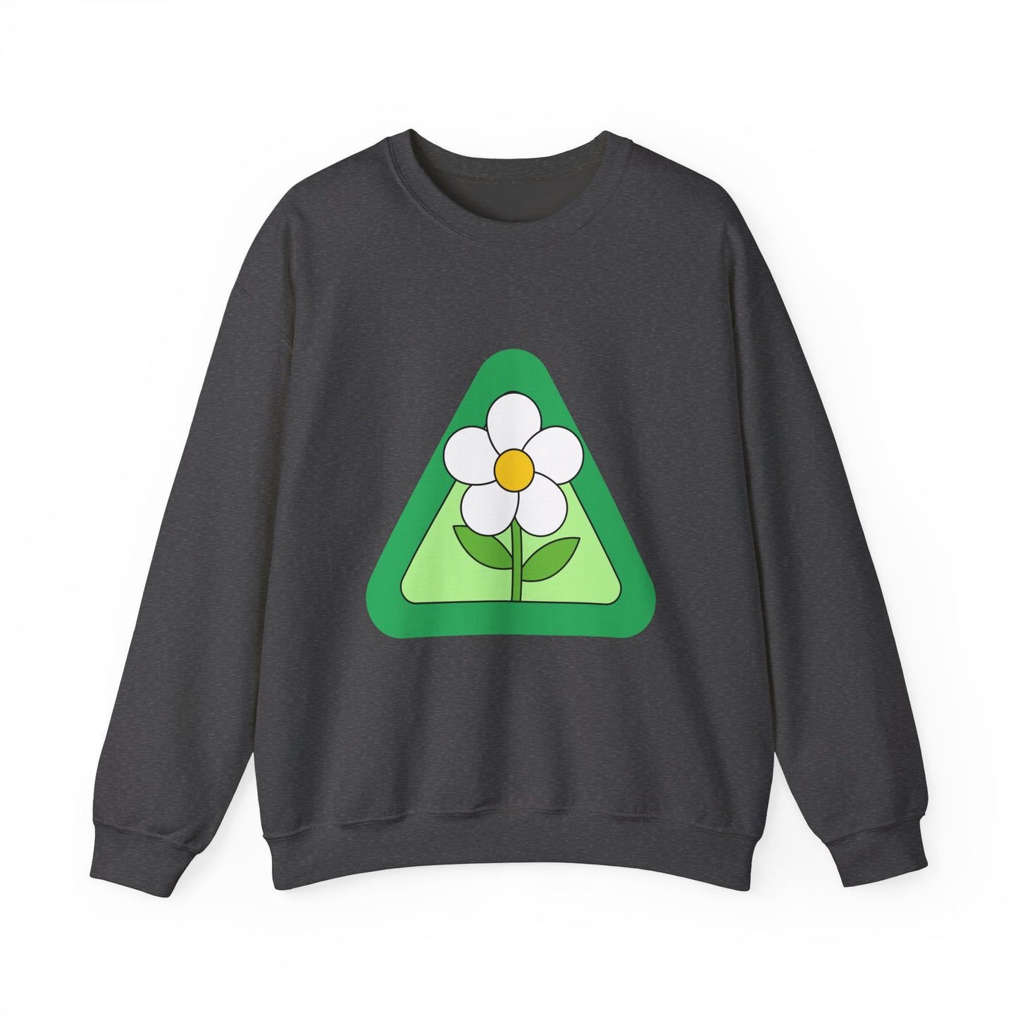 Daisy Flower Crewneck Sweatshirt