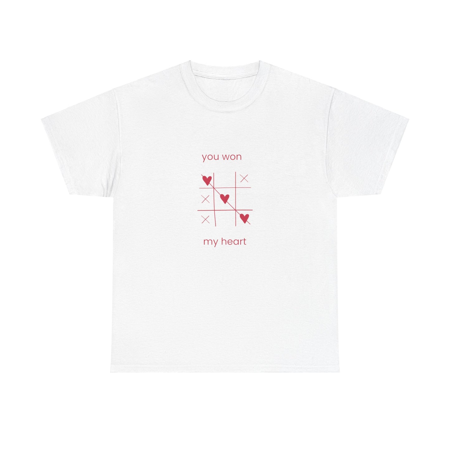 "You Won My Heart" Heavy Cotton Tee